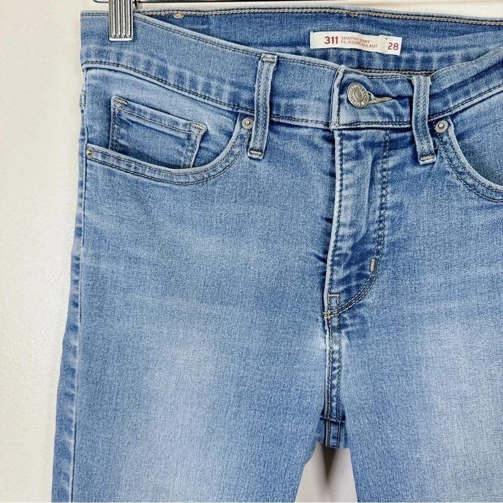 Levi's 311 Shaping Skinny Medium Wash Jeans - Picture 4 of 16